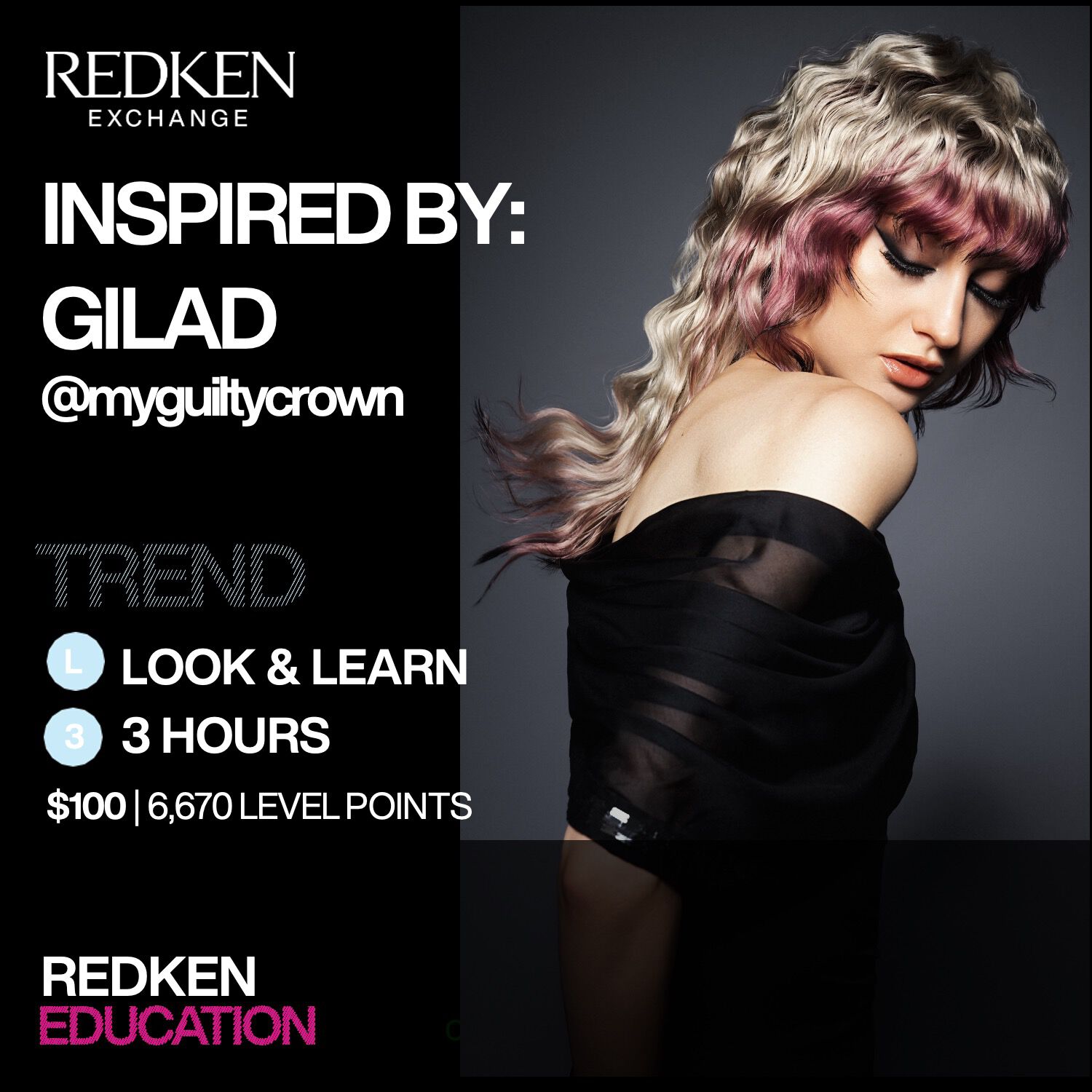 Redken Inspired By Evening With My Guilty Crown