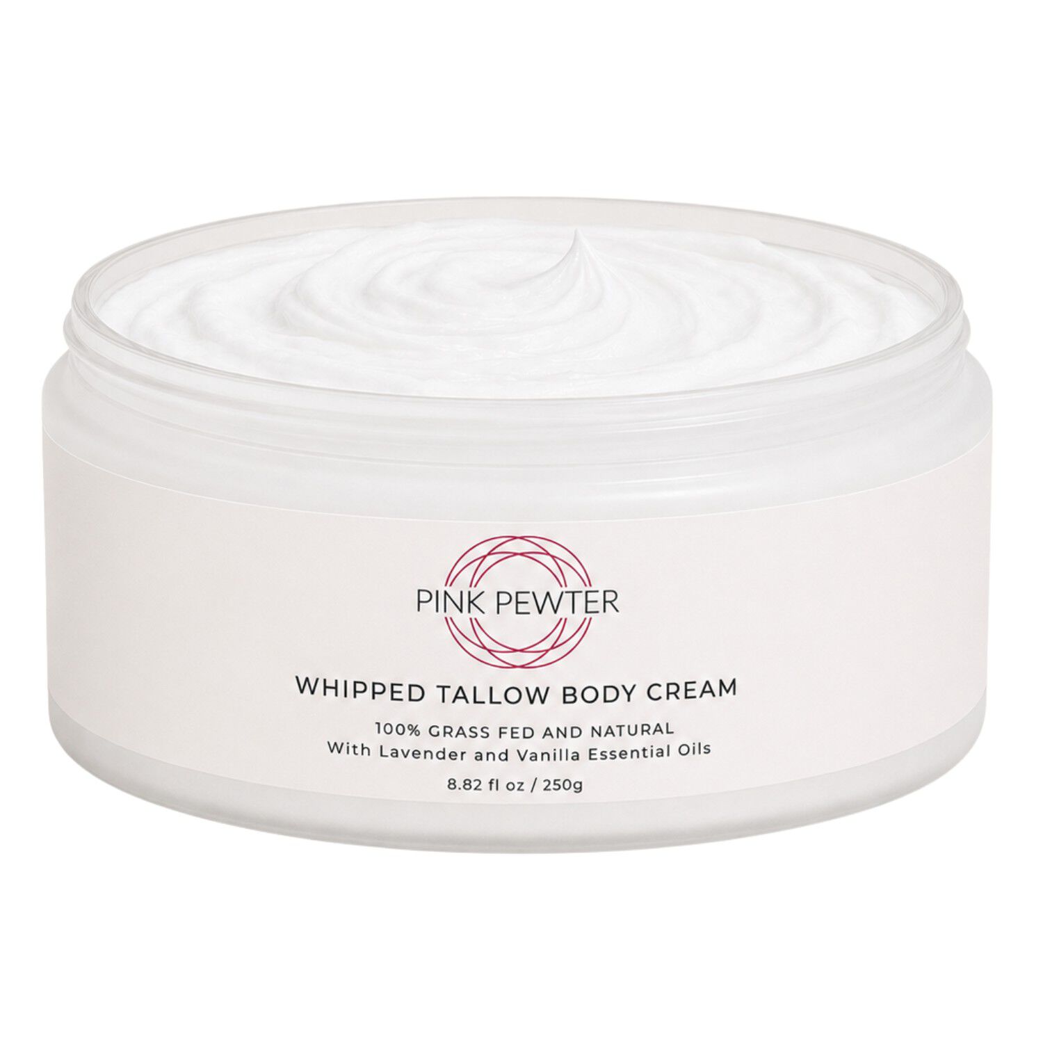 Grass-Fed Tallow Body Cream with Lavender & Vanilla  8.82 oz (250 g)