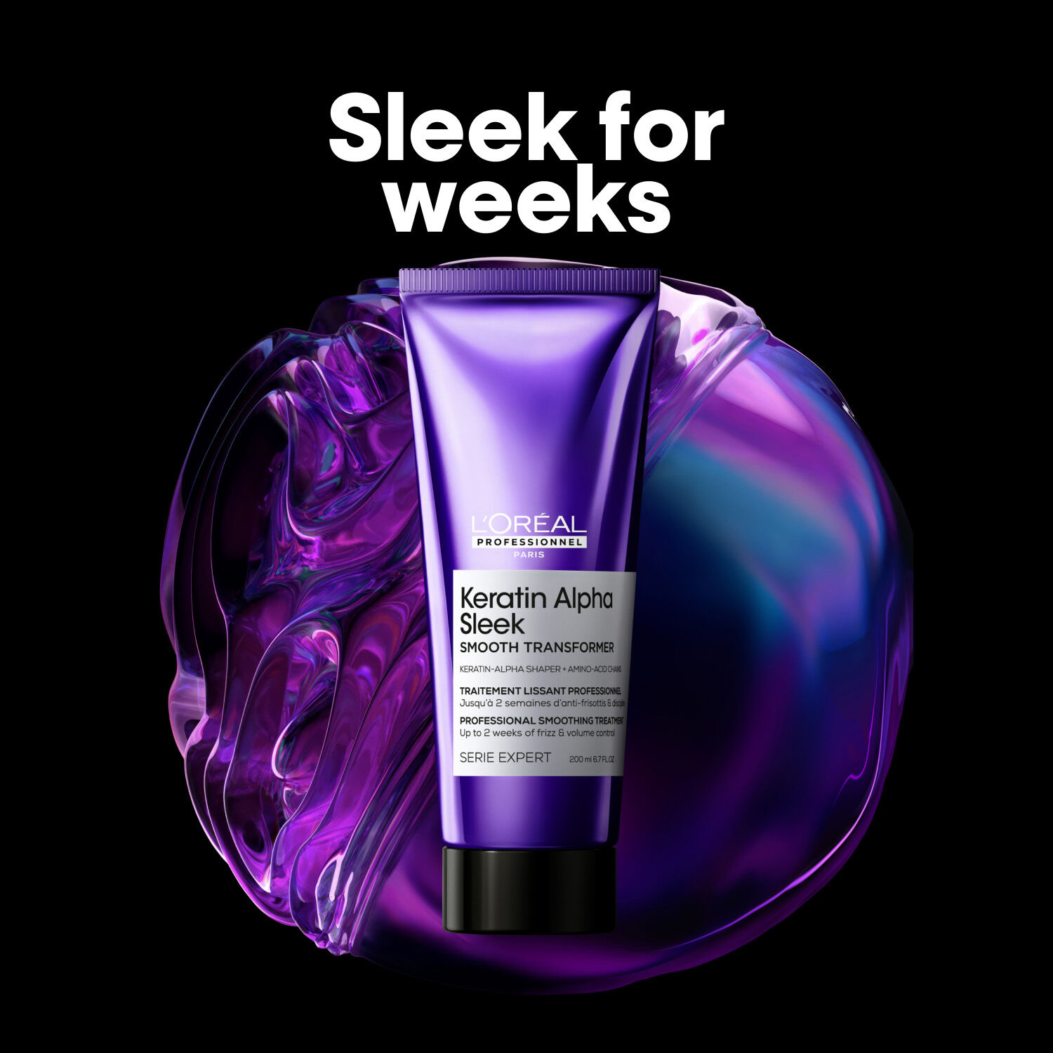 Keratin Alpha Sleek Social Asset - Smooth Transformer
