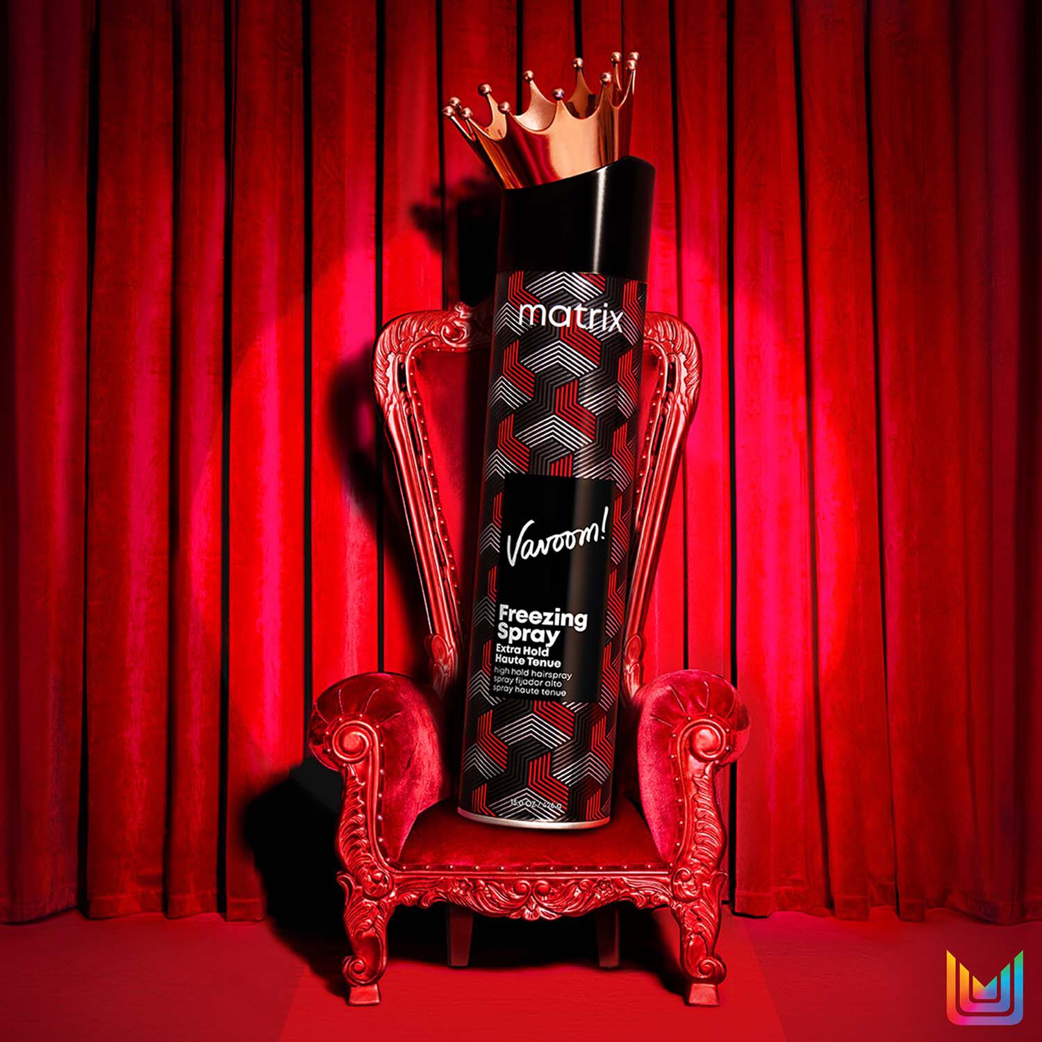 Matrix 2022 Vavoom Freezing Spray Extra Hold: Hero Graphic