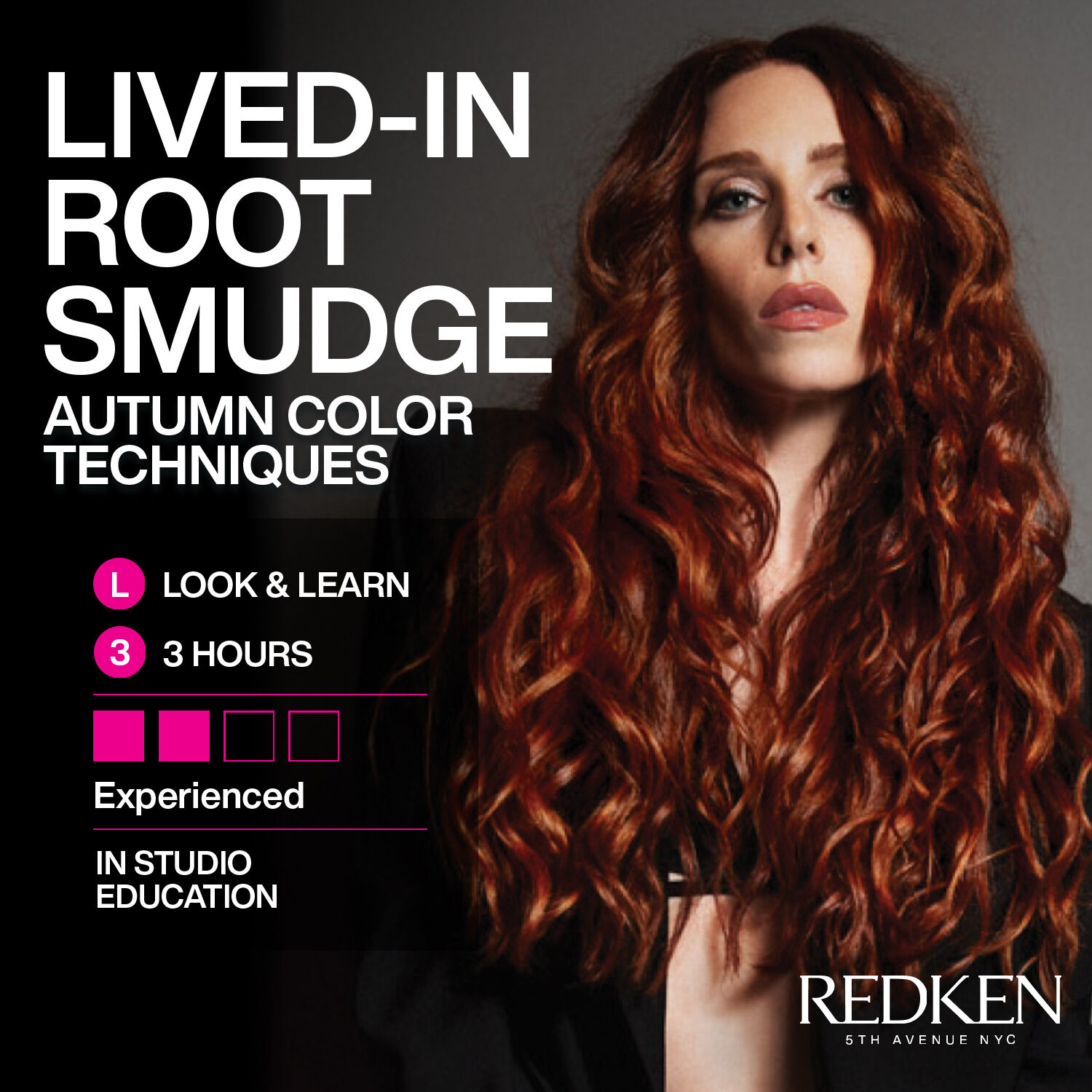Redken Lived-in Root Smudge - Autumn Color Techniques