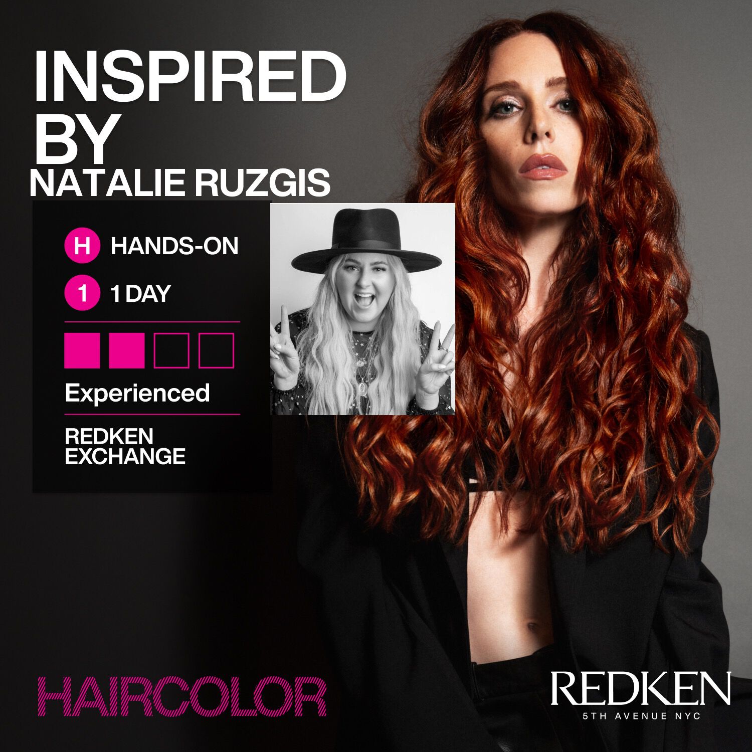Redken The Redken Exchange Inspired By: Natalie Ruzgis
