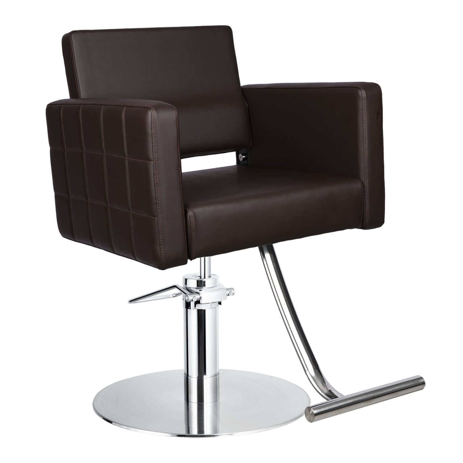 Minerva Beauty Evora II Styling Chair With Low Profile Round Base