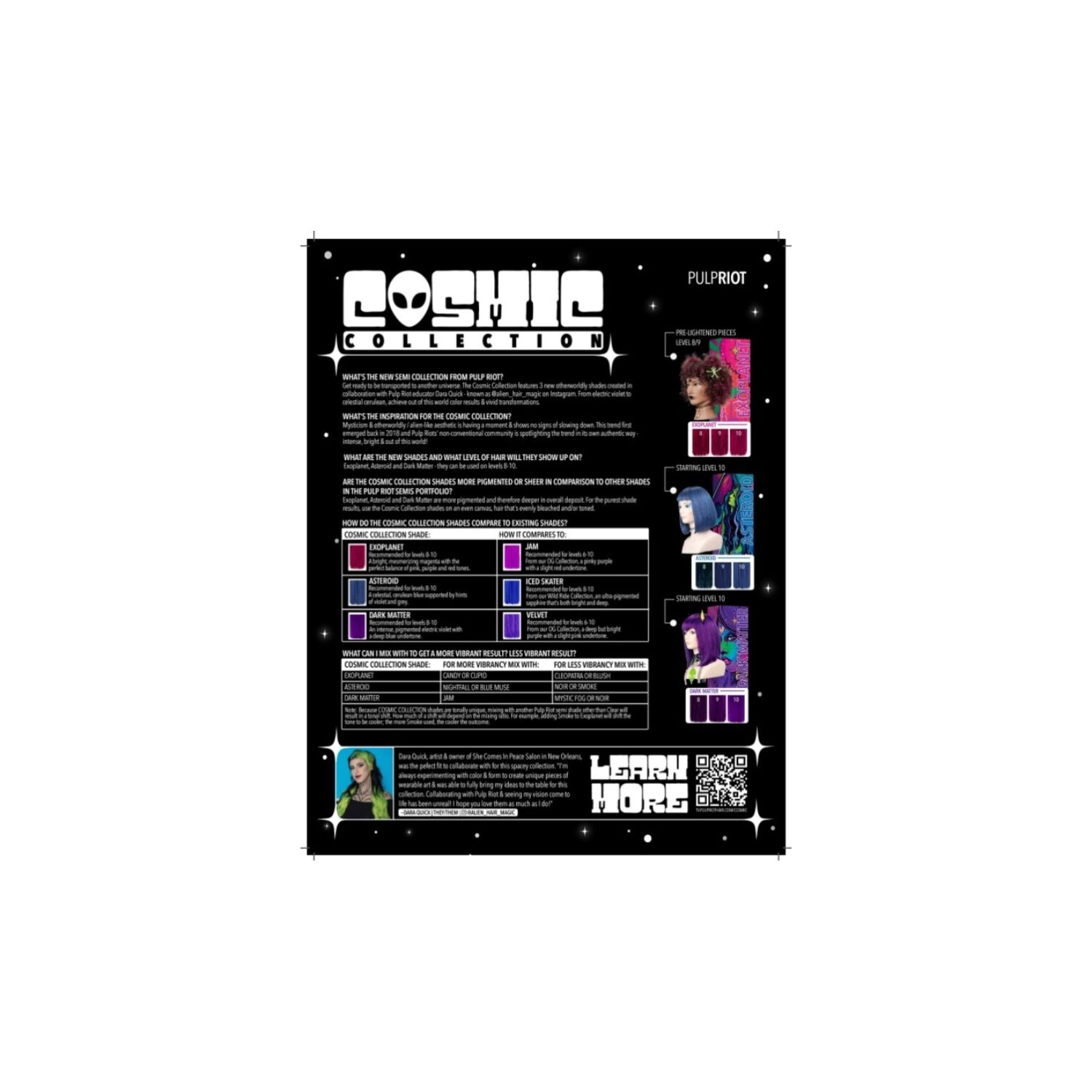 Cosmic Semi-Perm EDU Sheet
