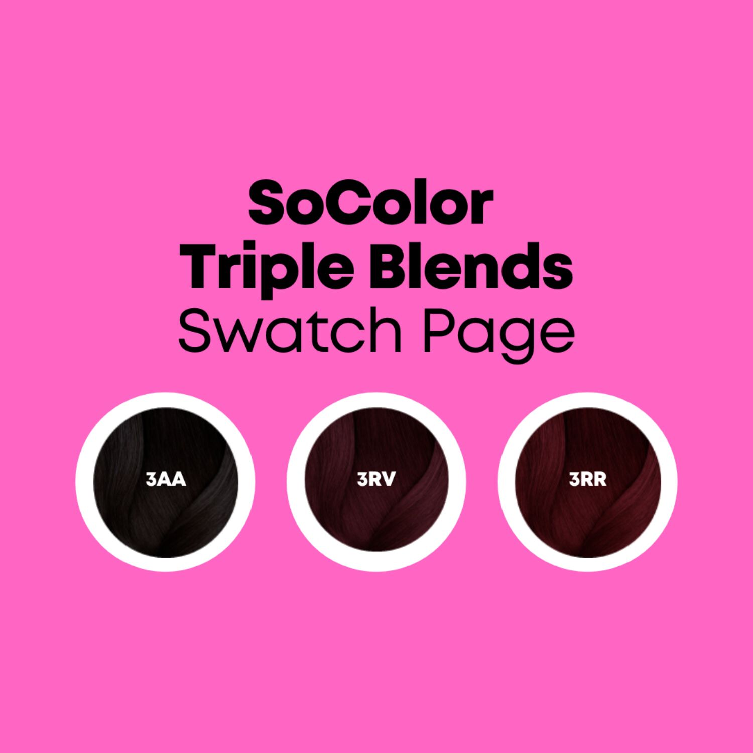 Triple Blends Swatch Book Insert