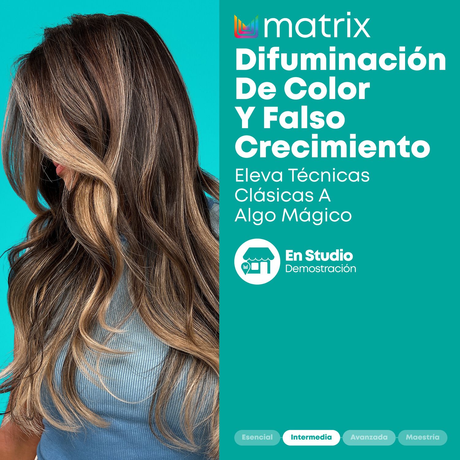 Matrix Difuminaci&oacute;n de Color y Falso Crecimiento